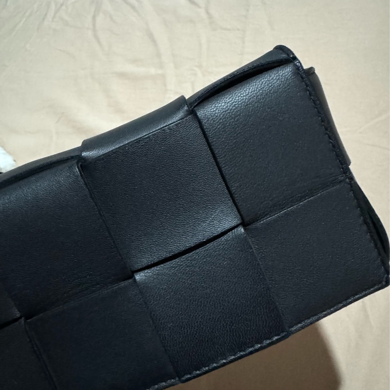 Bottega Veneta 8格編織黑色腰包-12