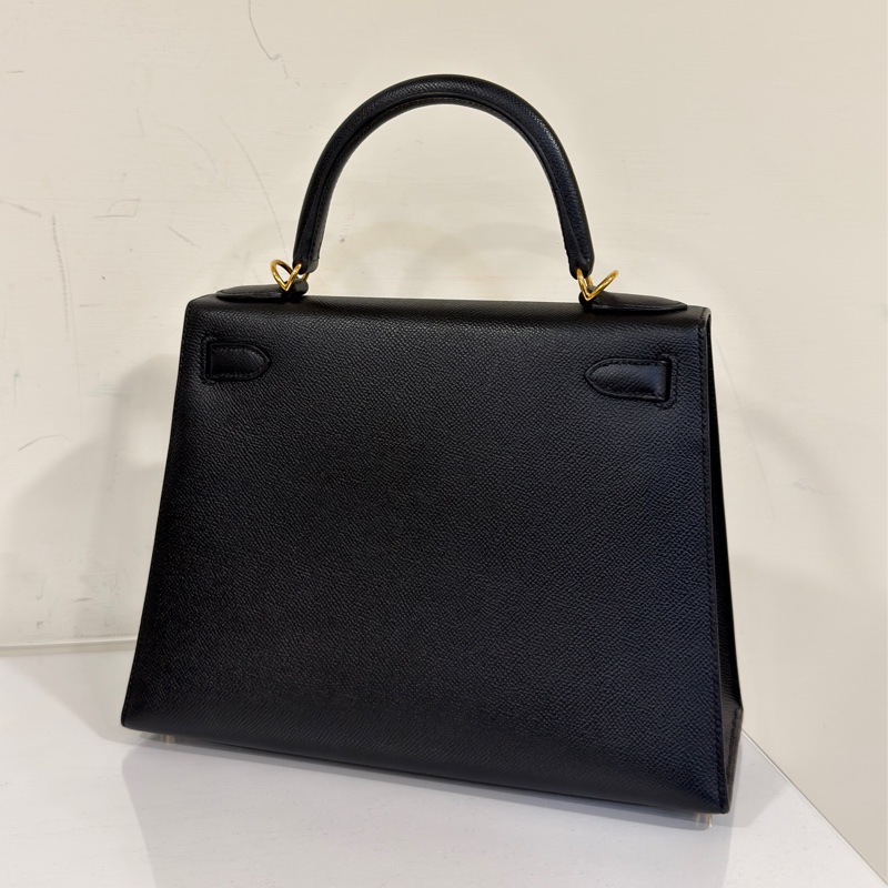 #閒置帶膜✨ #全網最低💰 愛馬仕黑金kelly28 epsom皮-3