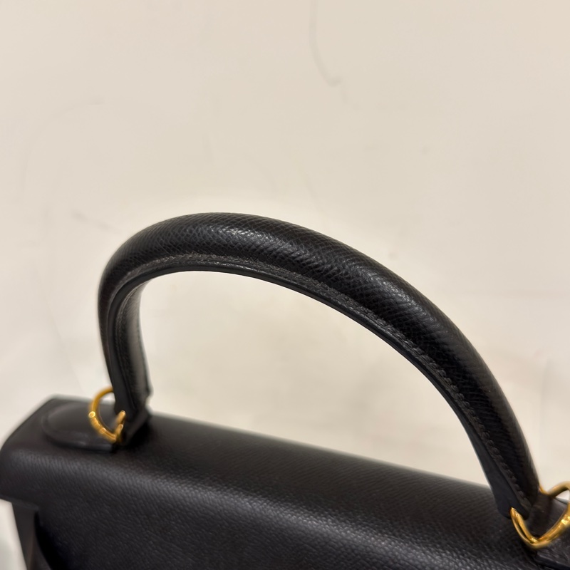 #閒置帶膜✨ #全網最低💰 愛馬仕黑金kelly28 epsom皮-11