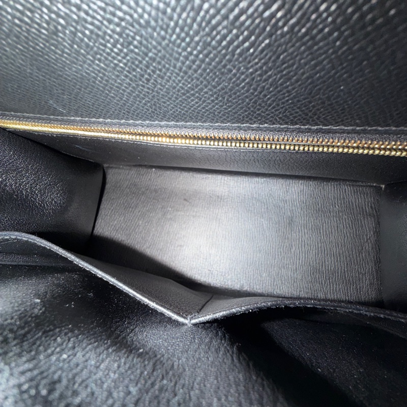 #閒置帶膜✨ #全網最低💰 愛馬仕黑金kelly28 epsom皮-17