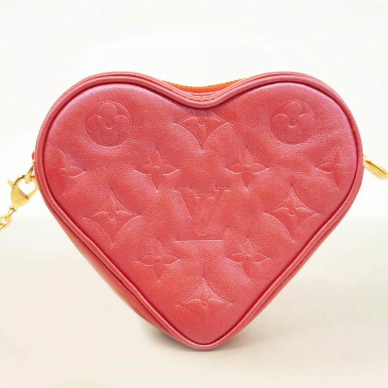 路易威登 Fall in Love 系列心型鏈條單肩包 M80837 粉紅色 女士-7