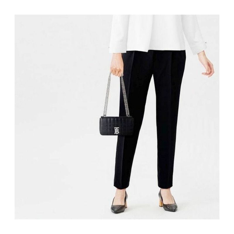 BURBERRY 絎縫皮革迷你羅拉包 8064850-7