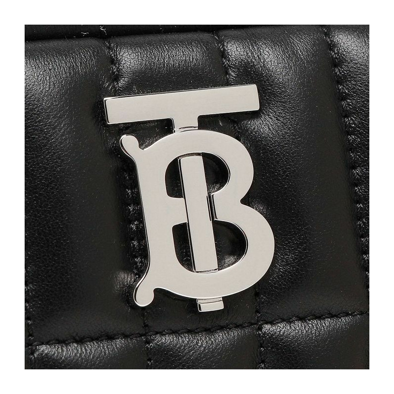 BURBERRY 絎縫皮革迷你 Lola 相機包 8064854-5