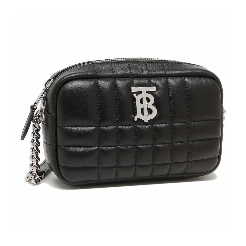 BURBERRY 絎縫皮革迷你 Lola 相機包 8064854-9