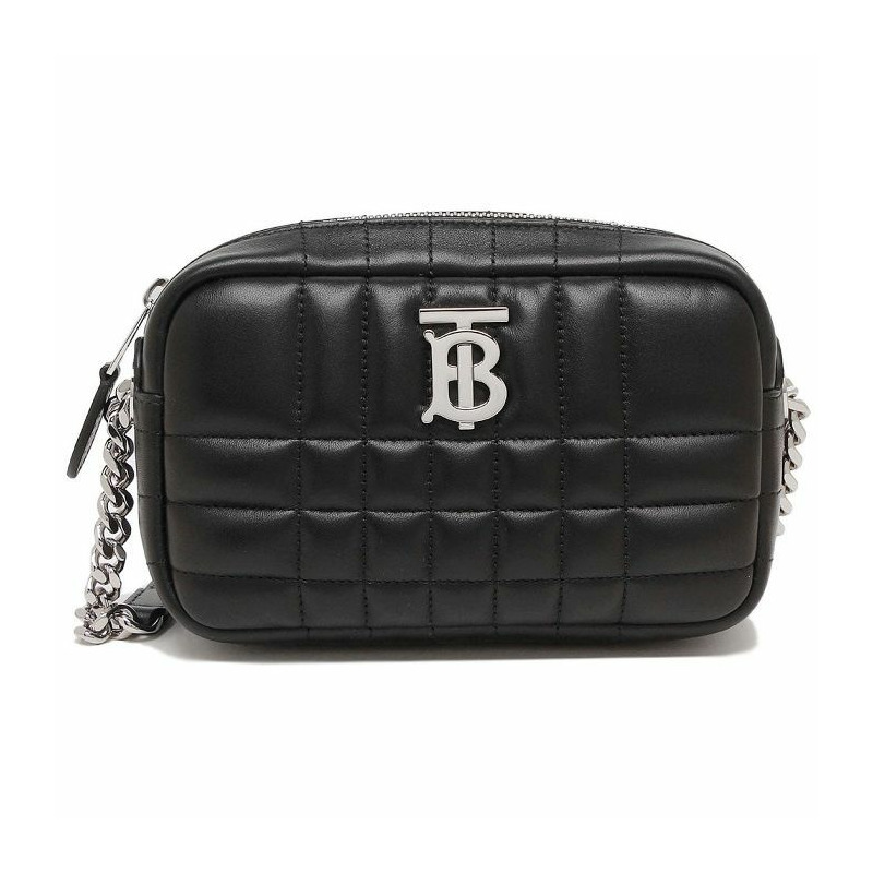 BURBERRY 絎縫皮革迷你 Lola 相機包 8064854-8