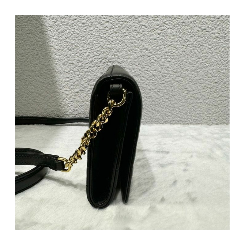 BURBERRY 絎縫皮革迷你 Rola 包 8059492-3