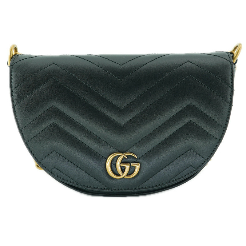 GUCCI Marmont 迷你鏈條斜背包 746431 DTDHT 1000-16