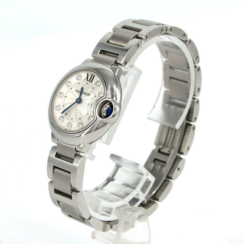 卡地亞 Ballon Bleu 小號 11 件套腕錶 WE902073 不鏽鋼石英機芯-4