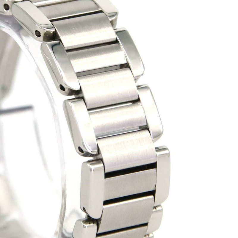 卡地亞 Tank Anglaise SM W5310022 不鏽鋼石英錶-3