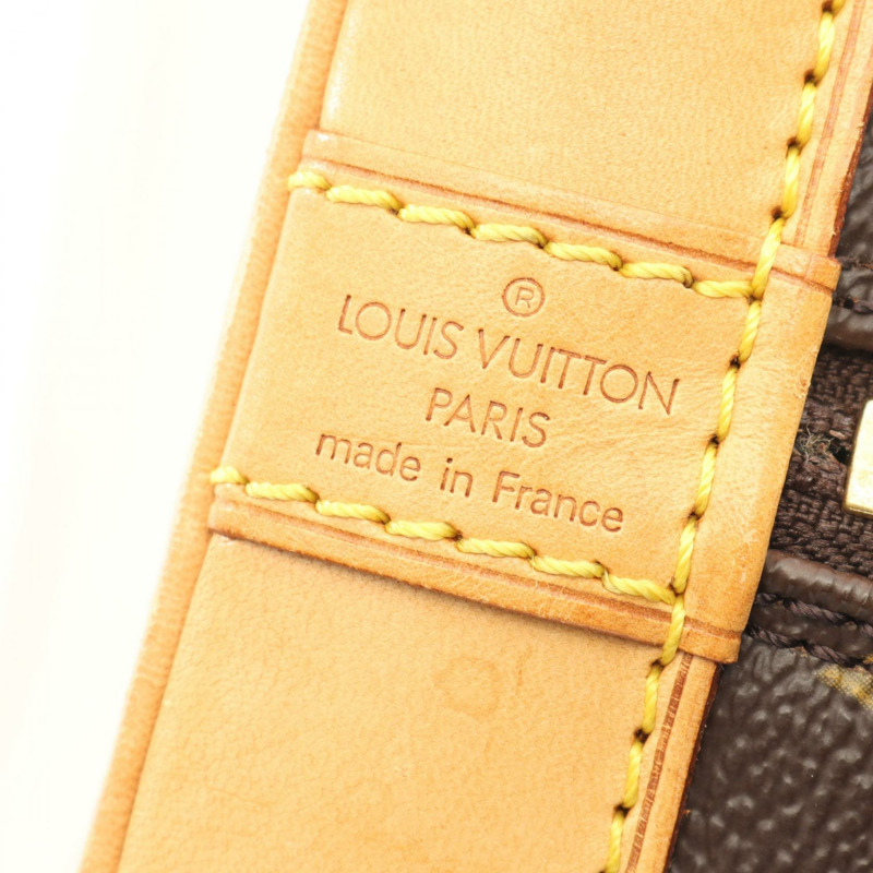 路易威登 Alma PM 手提包 M51130 Monogram 皮革棕色二手女士-3