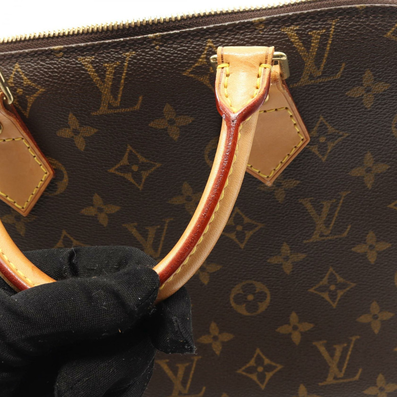 路易威登 Alma PM 手提包 M51130 Monogram 皮革棕色二手女士-7