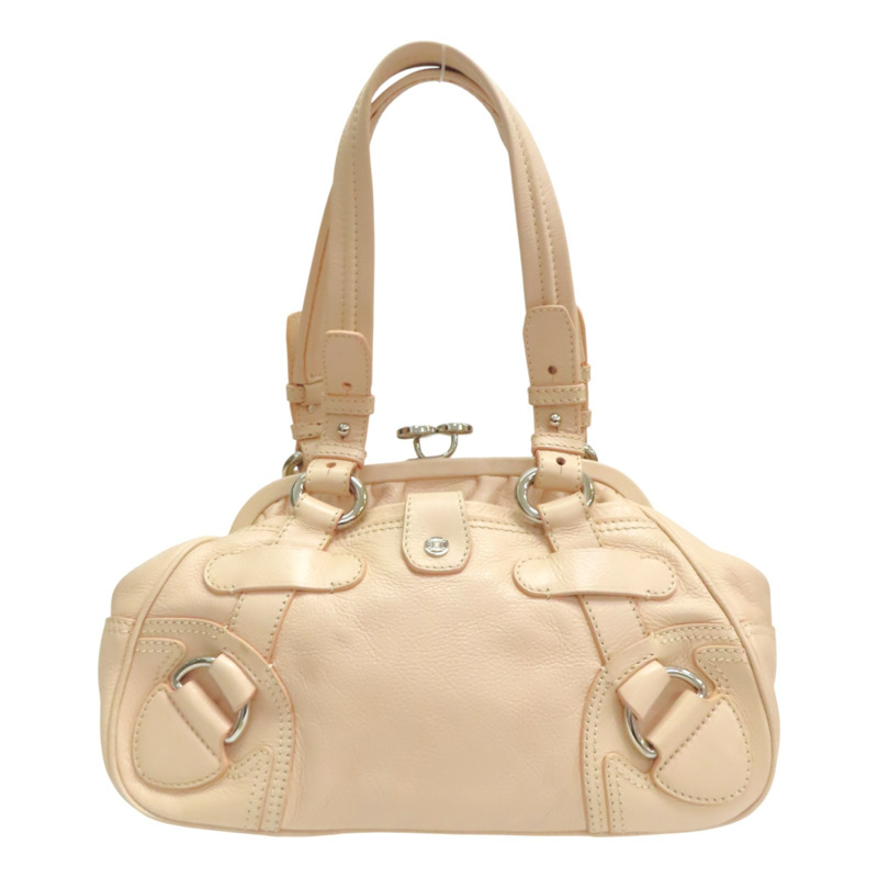 粉色 牛皮 搭扣手提包  肩背包【CELINE 賽琳】-1