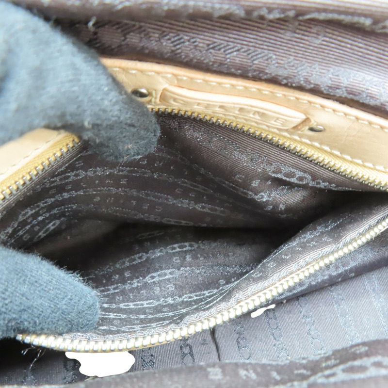 粉色 牛皮 搭扣手提包  肩背包【CELINE 賽琳】-6