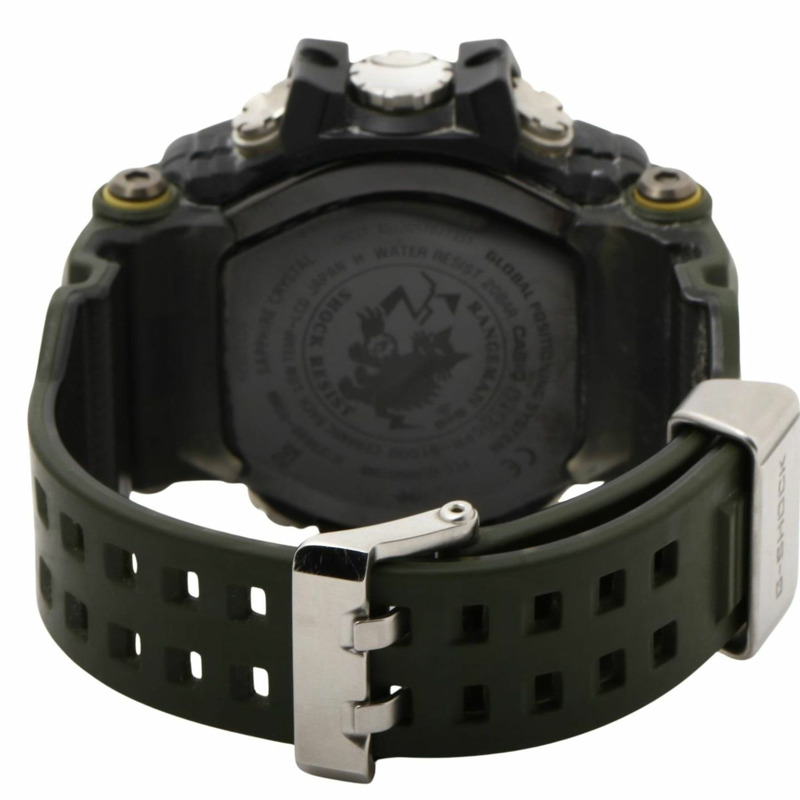 卡西歐 G-SHOCK MASTER OF G LAND RANGEMAN GPRB10001JR 男士電子錶，黑色樹脂/不鏽鋼-4
