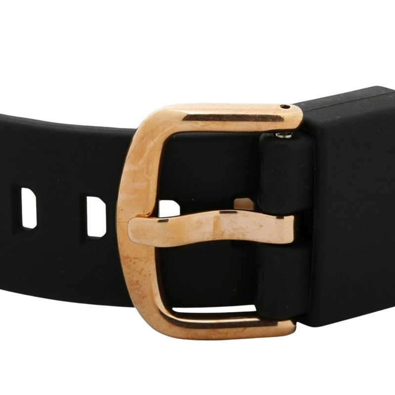 卡西歐 G-SHOCK 指針/數位雙顯女錶 GMS2100PG1A4JF 粉金黑樹脂/不鏽鋼錶殼-5