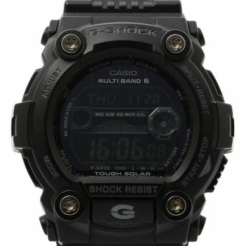 卡西歐 G-SHOCK DIGITAL 7900 系列 GW7900B1JF 男士數位手錶，黑色樹脂錶殼