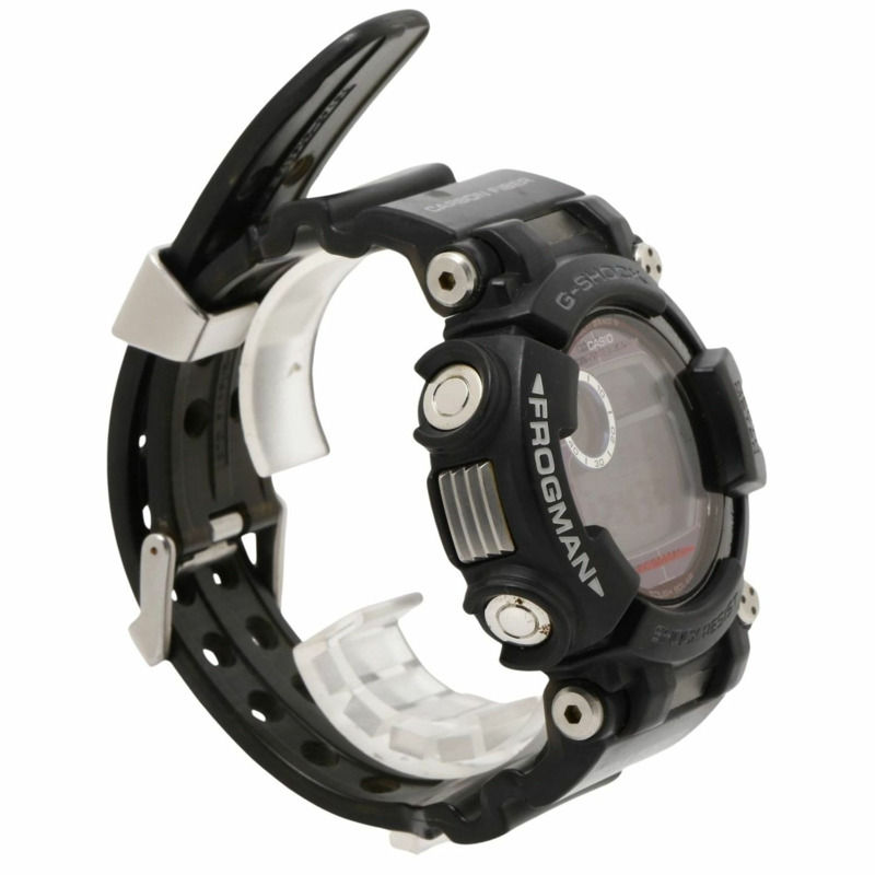 卡西歐 G-SHOCK Master of G Sea Frogman GWFD10001JF 男士電子錶，黑色樹脂/不鏽鋼-2