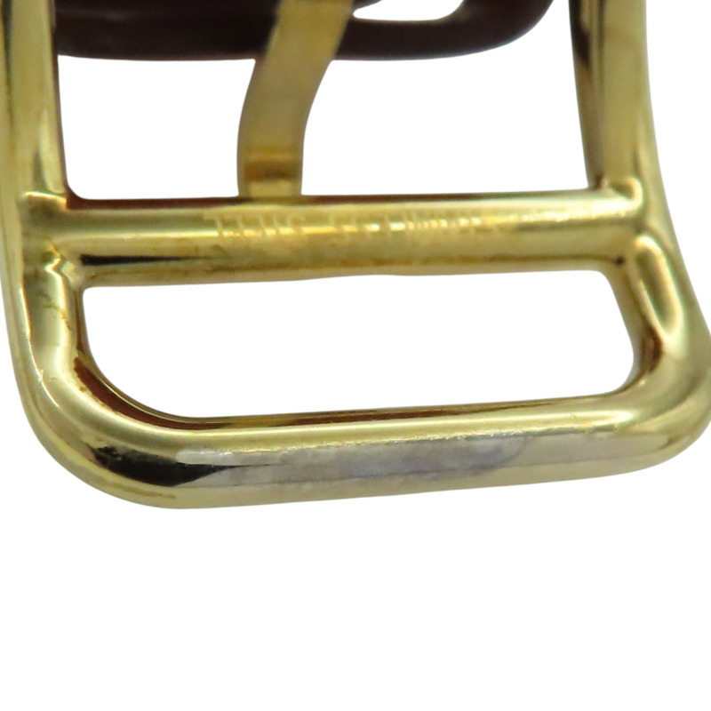 白色錶盤 金色不鏽鋼 Heure H 腕錶 後加鑽【HERMES 愛馬仕】 HH1.201-10