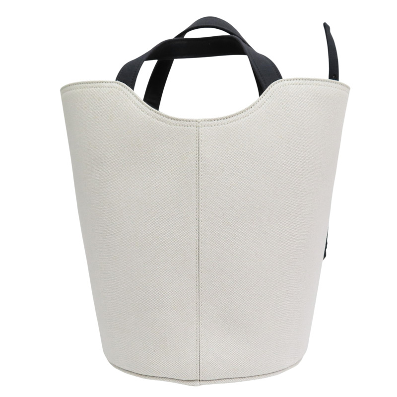 白色 帆布 Wave BB 兩用包【BALENCIAGA 巴黎世家】 599332-1