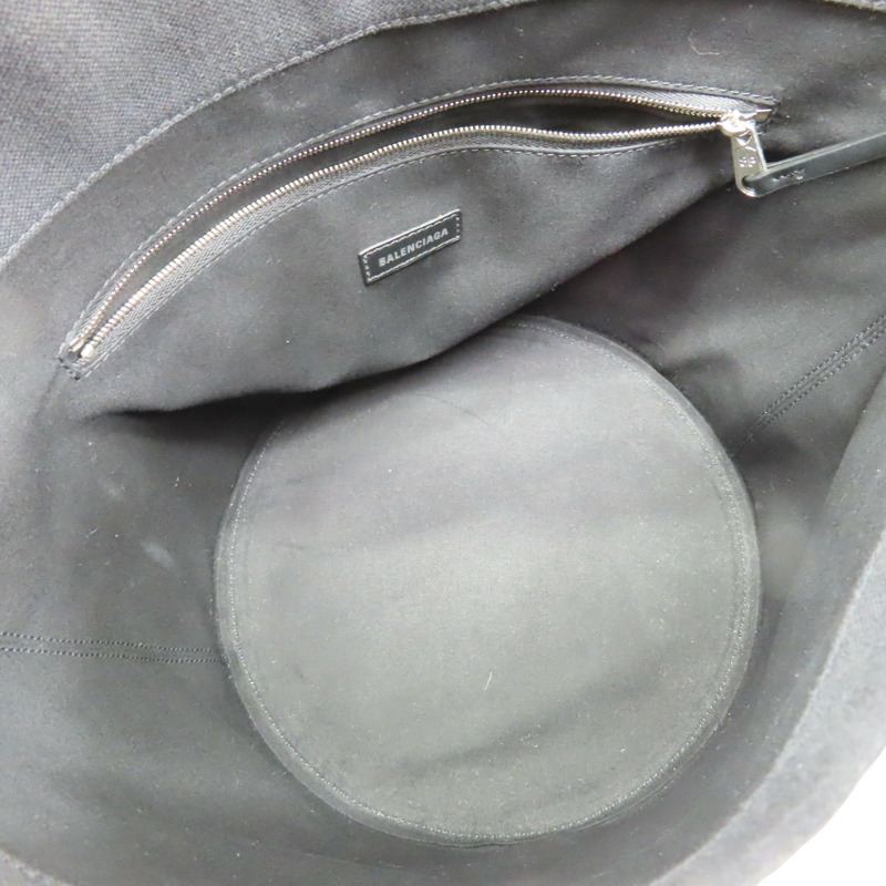 白色 帆布 Wave BB 兩用包【BALENCIAGA 巴黎世家】 599332-4