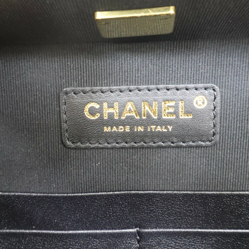 黑色 牛皮 Vanity Case 肩背包【CHANEL 香奈兒】 AS5332-6