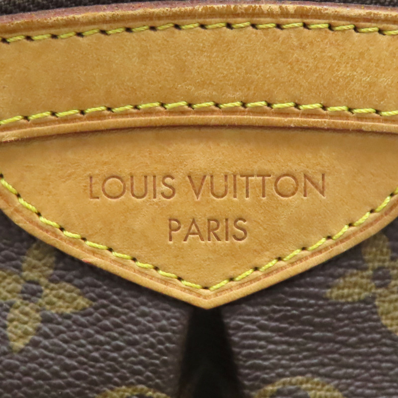 棕色 原花 帆布 Tivoli PM 手提包【LOUIS VUITTON LV 路易威登】 M40143-6