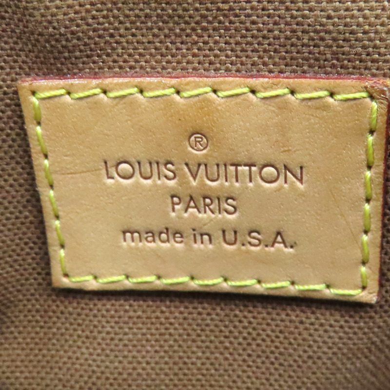 棕色 原花 帆布 Tivoli PM 手提包【LOUIS VUITTON LV 路易威登】 M40143-7