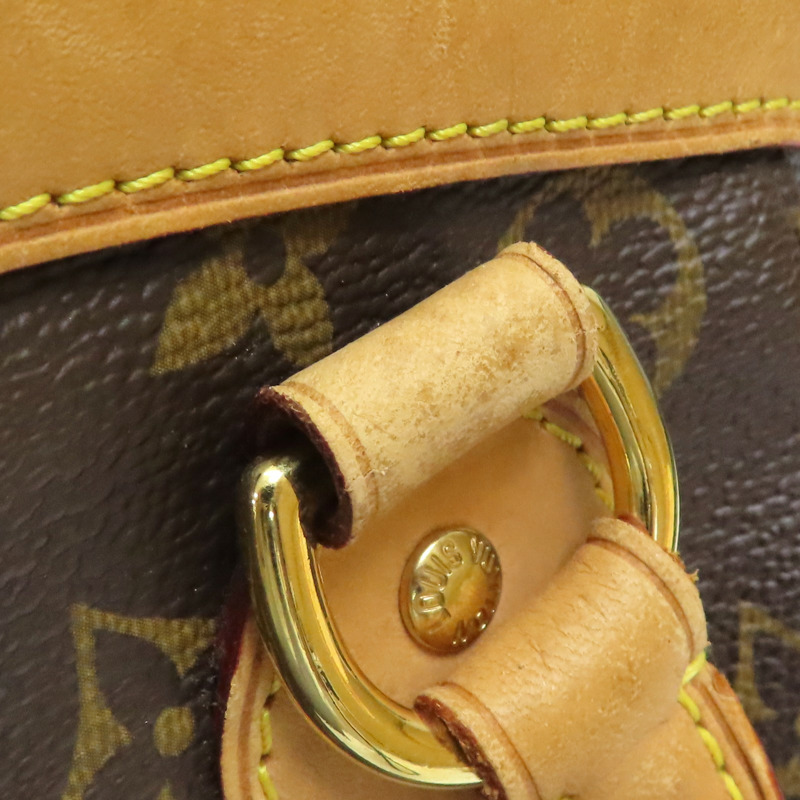 棕色 原花 帆布 Tivoli PM 手提包【LOUIS VUITTON LV 路易威登】 M40143-15