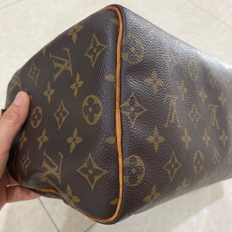 LV speedy 25 經典老花-9