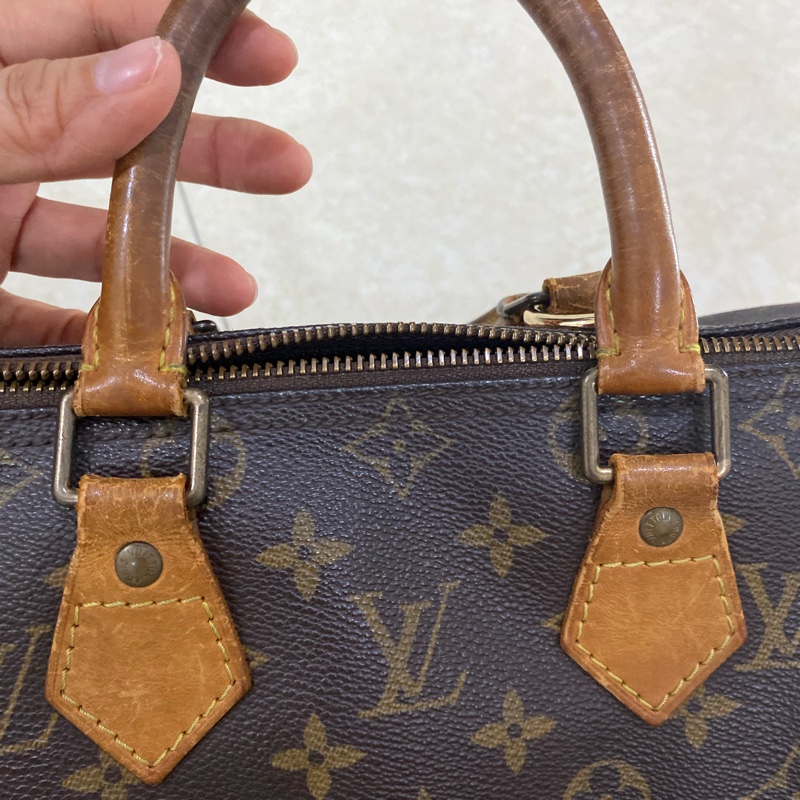 LV speedy 25 經典老花-14