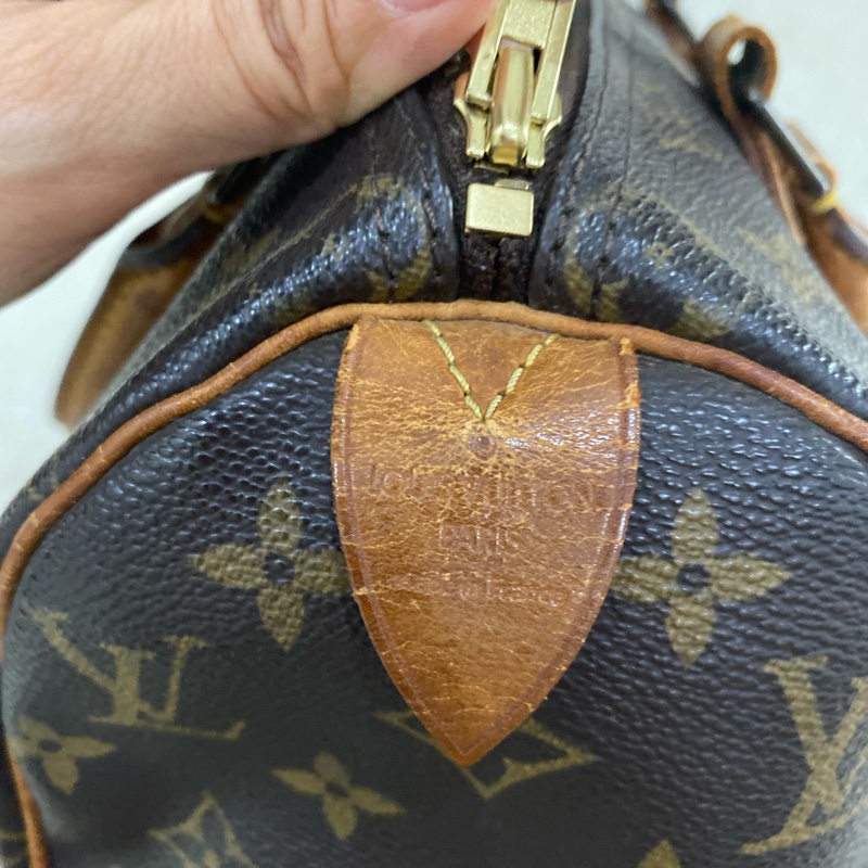 LV speedy 25 經典老花-17