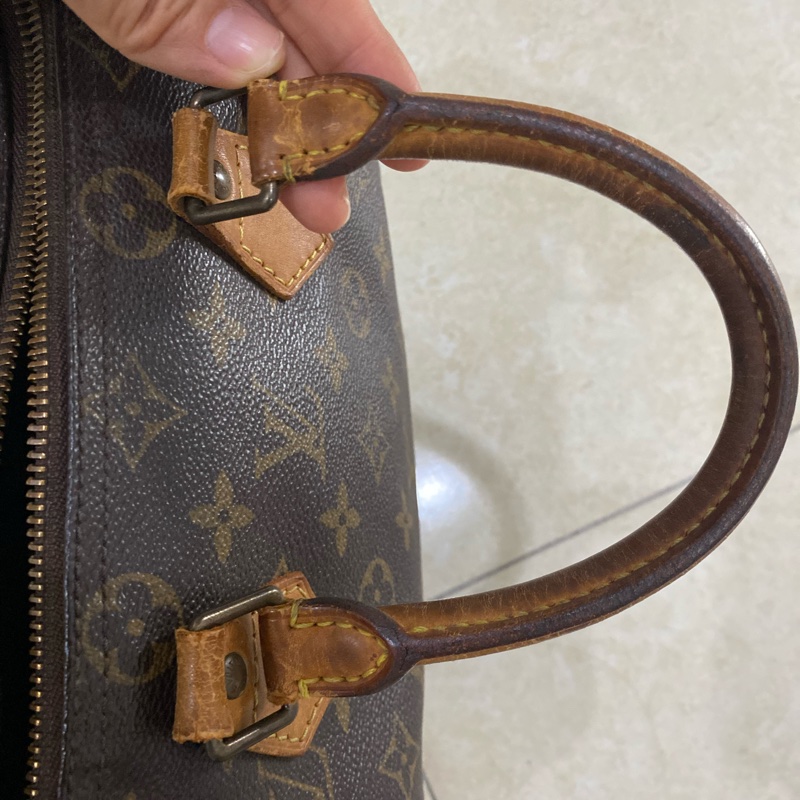 LV speedy 25 經典老花-20