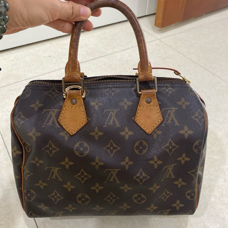 LV speedy 25 經典老花-21