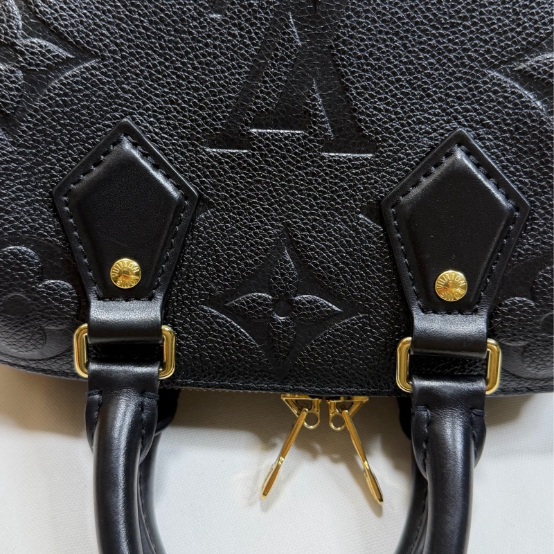 L V黑色全皮Sperrdy 20波士頓包-9