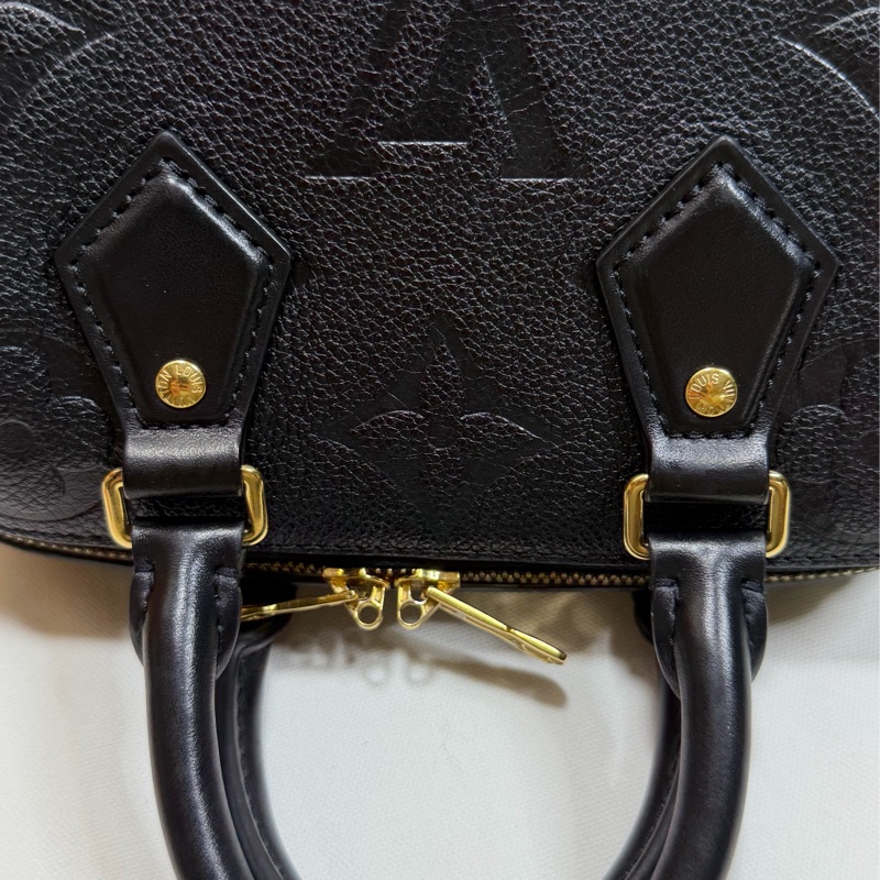 L V黑色全皮Sperrdy 20波士頓包-16