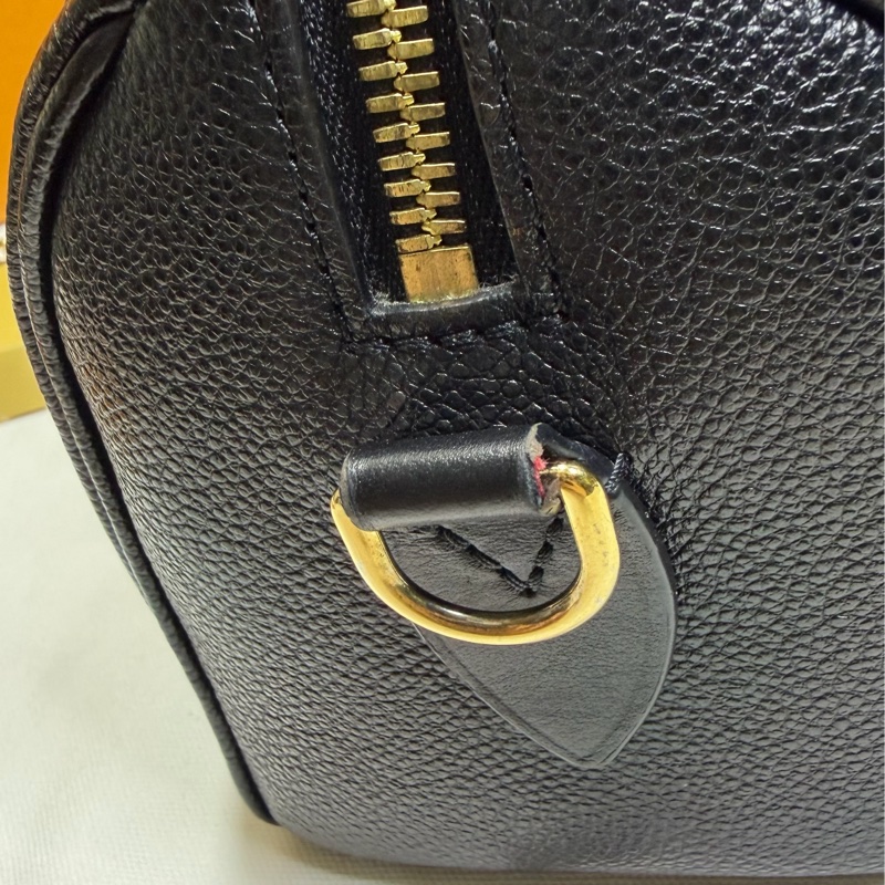 L V黑色全皮Sperrdy 20波士頓包-19