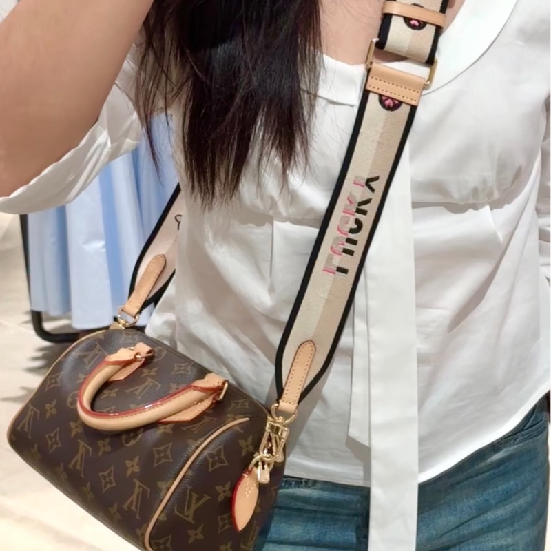 Lv熱門包款Speedy20(微風信義購入配件齊全）-3