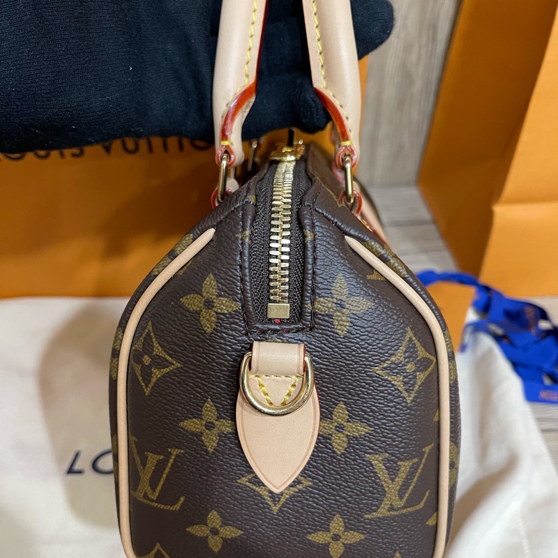 Lv熱門包款Speedy20(微風信義購入配件齊全）-15