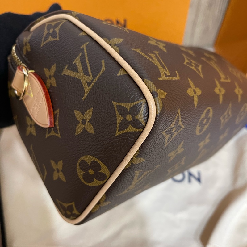 Lv熱門包款Speedy20(微風信義購入配件齊全）-31