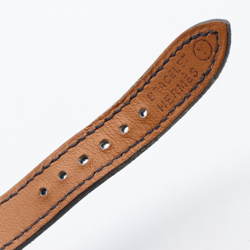 白色錶盤 鍍金 石英 Kelly 腕錶【HERMES 愛馬仕】 KE1.201-14