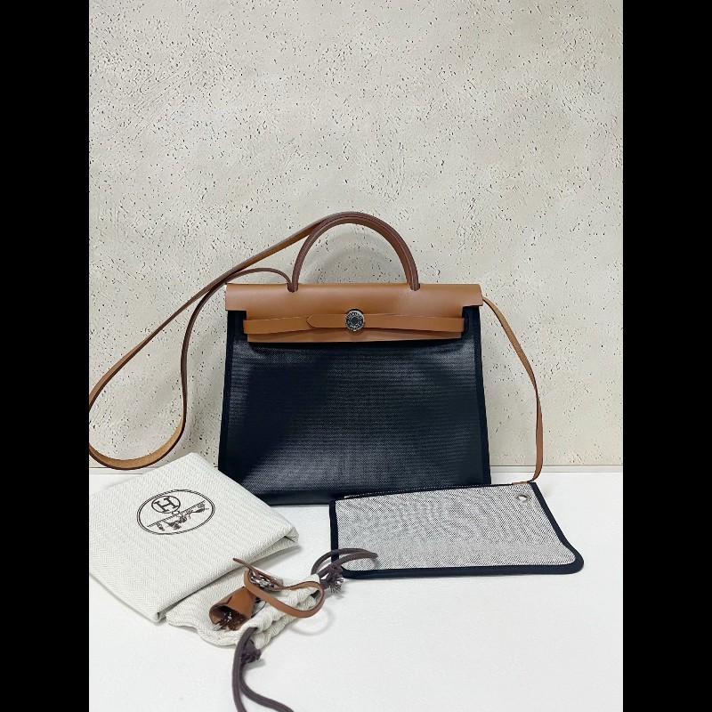 Hermes herbag 31
24年新款 防水布拼色-0