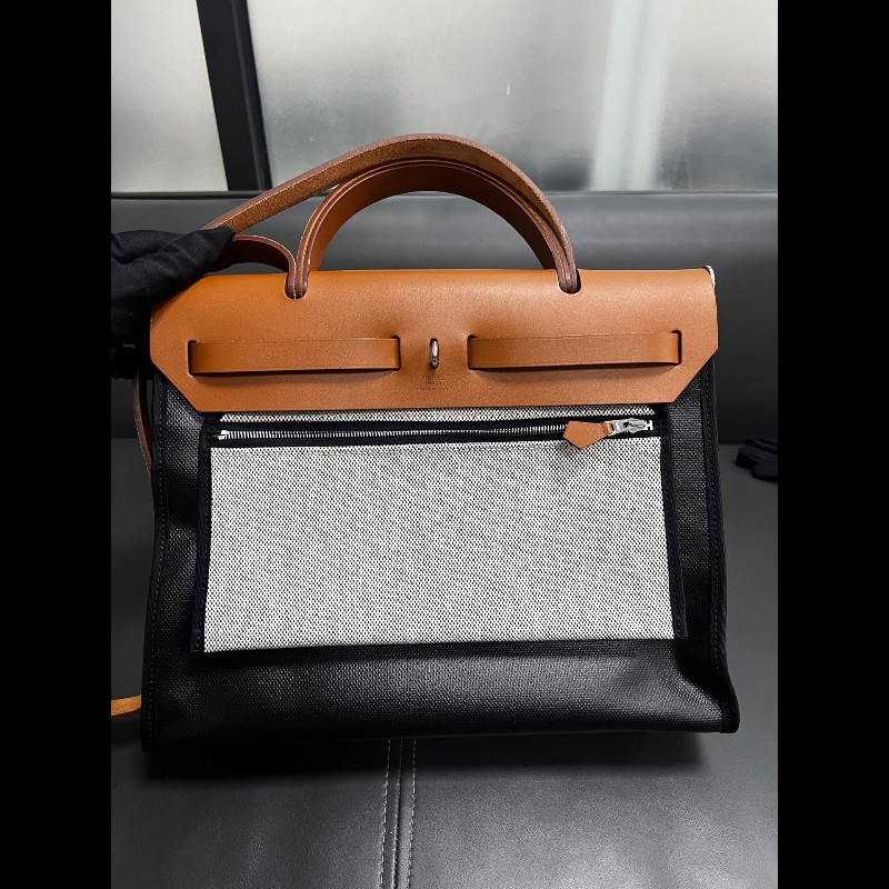Hermes herbag 31
24年新款 防水布拼色-2