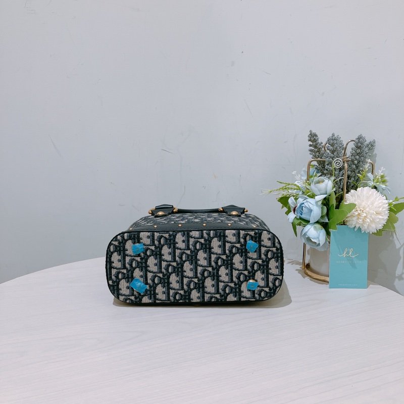 TK1901 CHRISTIAN DIOR 迪奧經典提花紋水桶型兩用包包OBIQUE STUDDED DIORAVENUE TOP HANDLE CROSSBODY BAG-5