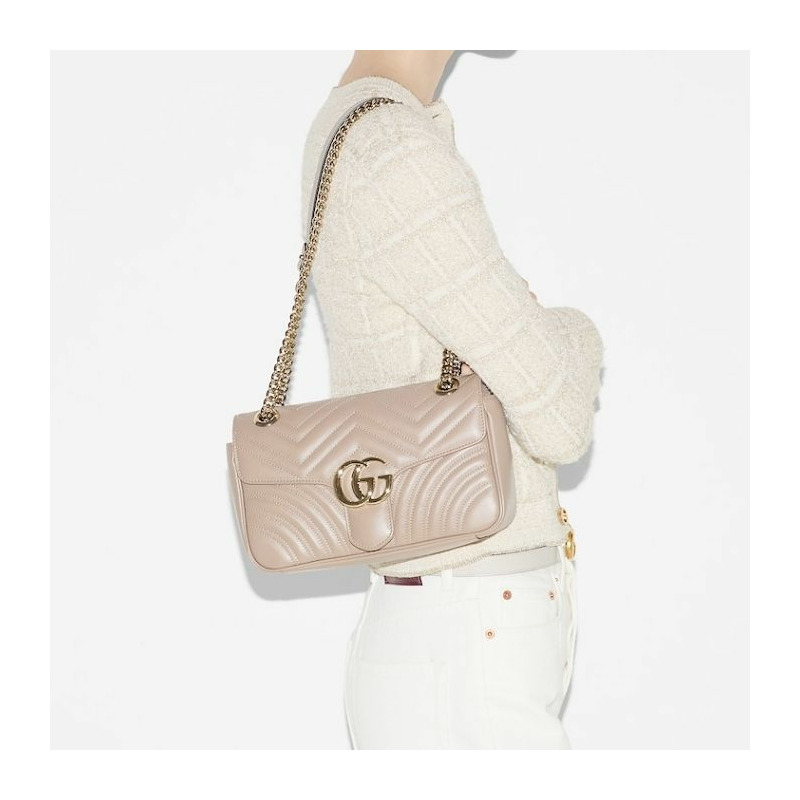 GUCCI GG Marmont 小號單肩包 443497 AAER0 1523-2