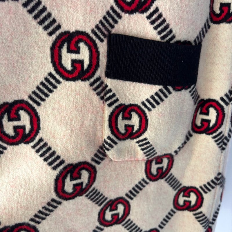 ::GUCCI::雙面針織短洋裝 Reversible Knit Dress L號-14