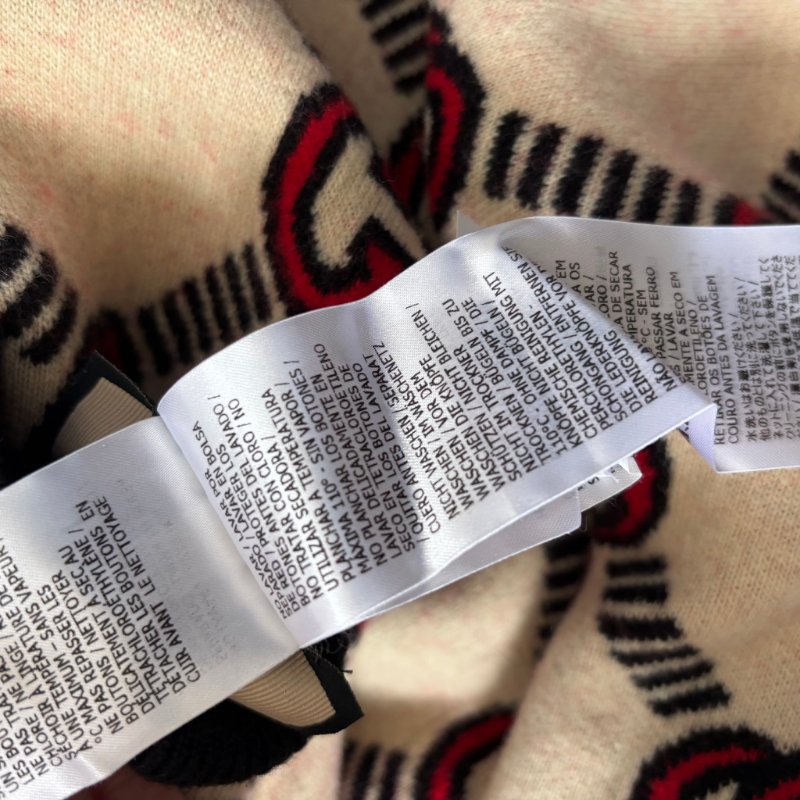 ::GUCCI::雙面針織短洋裝 Reversible Knit Dress L號-24