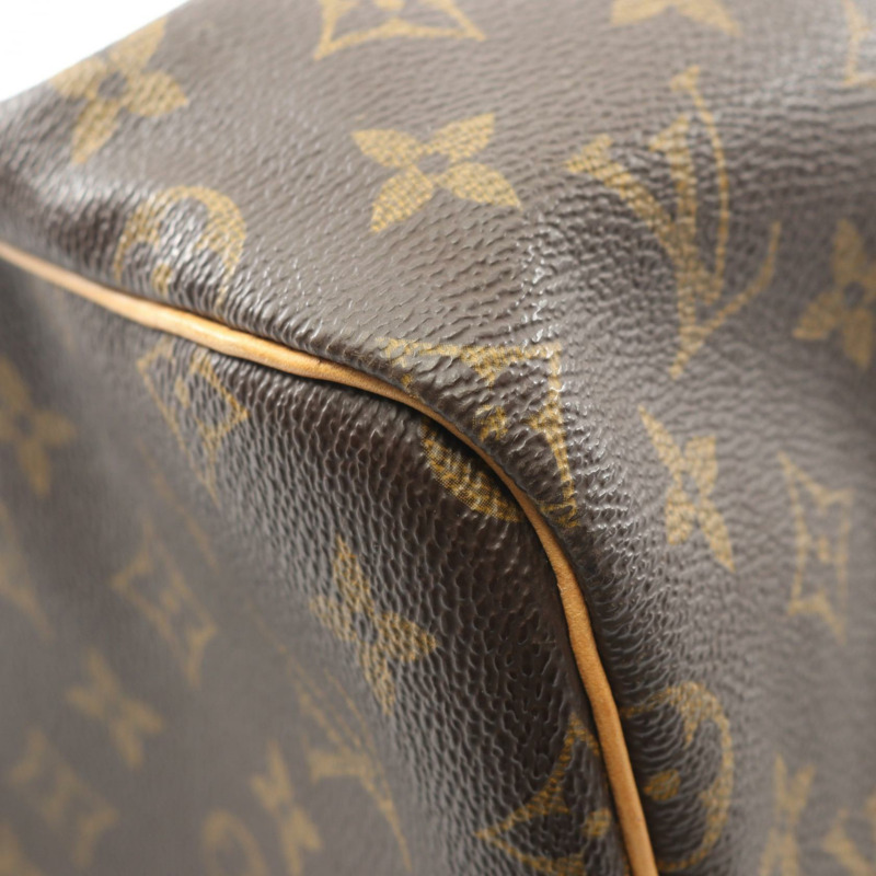 路易威登 Keepall 55 旅行手提包 M41424 Monogram 皮革 棕色 二手 LV-7