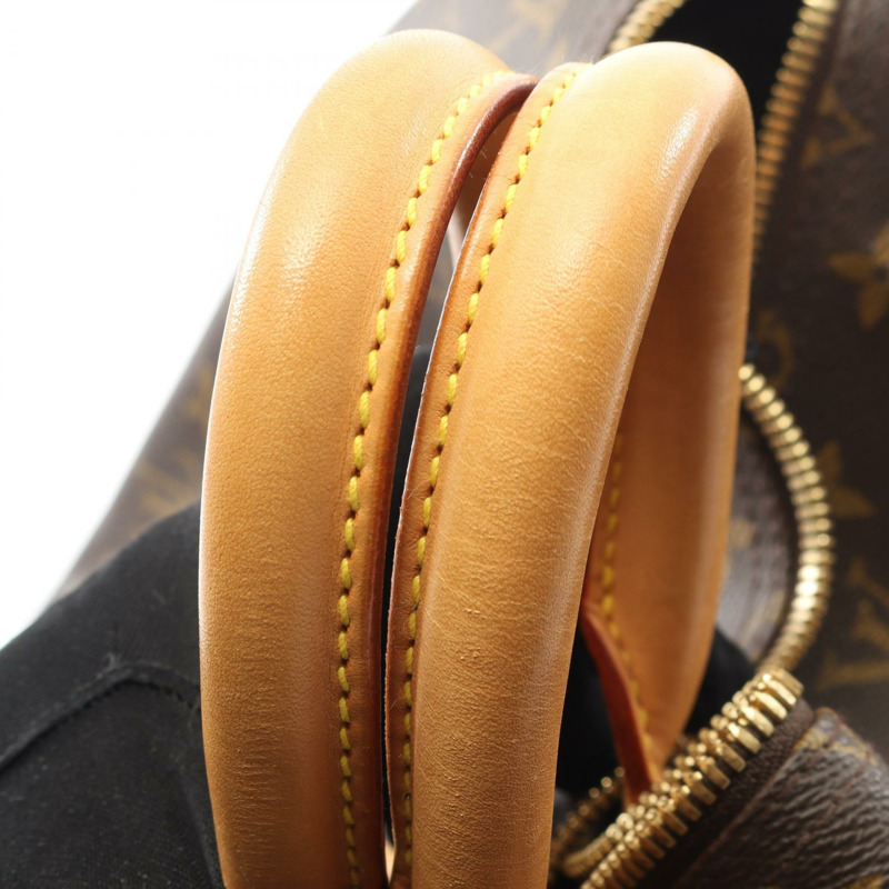 路易威登 Keepall 55 旅行手提包 M41424 Monogram 皮革 棕色 二手 LV-9