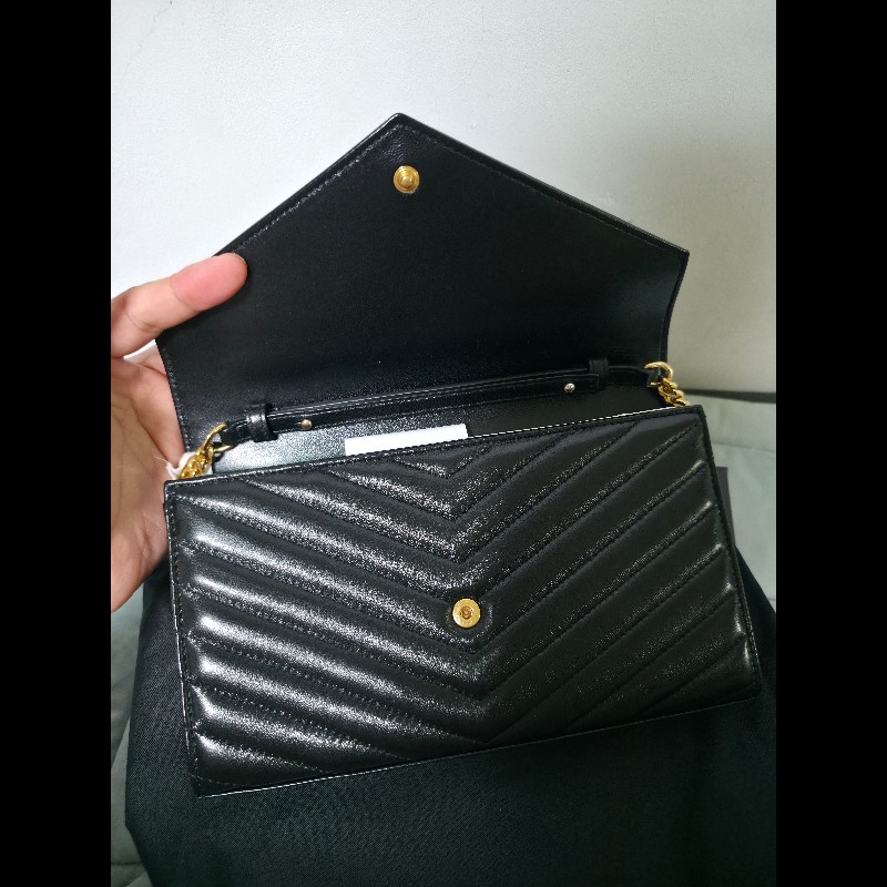 Saint Laurent YSL 經典小羊皮WOC-4