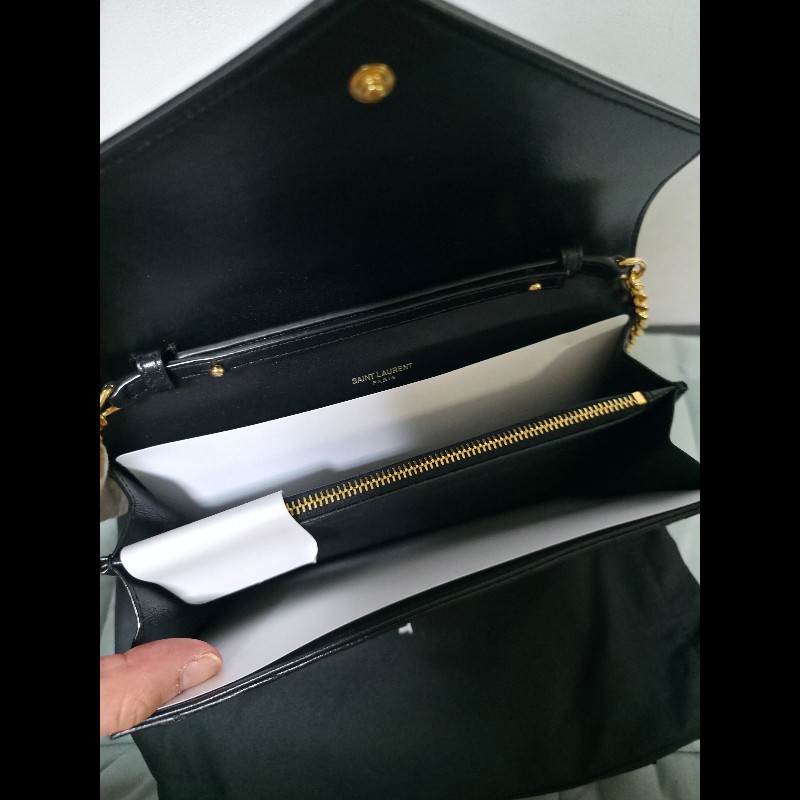 Saint Laurent YSL 經典小羊皮WOC-5